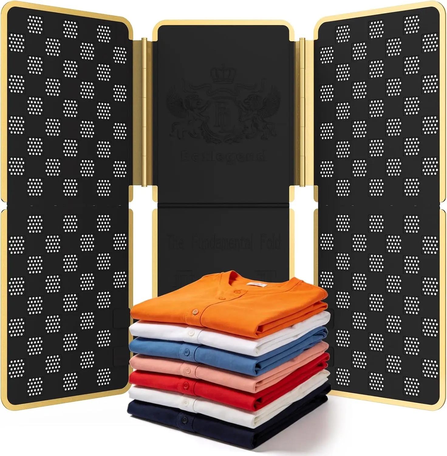 

Metal Clothes Folding Board for T-Shirts, Shirts, Pants - Wear Resistant, Space Saving