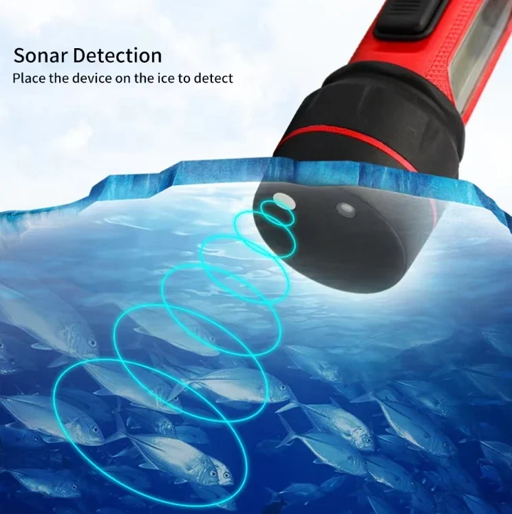 Ice Fishing Echo Sounder Fish  Wireless Digital Handheld Sensor Fish  Winter Fishing