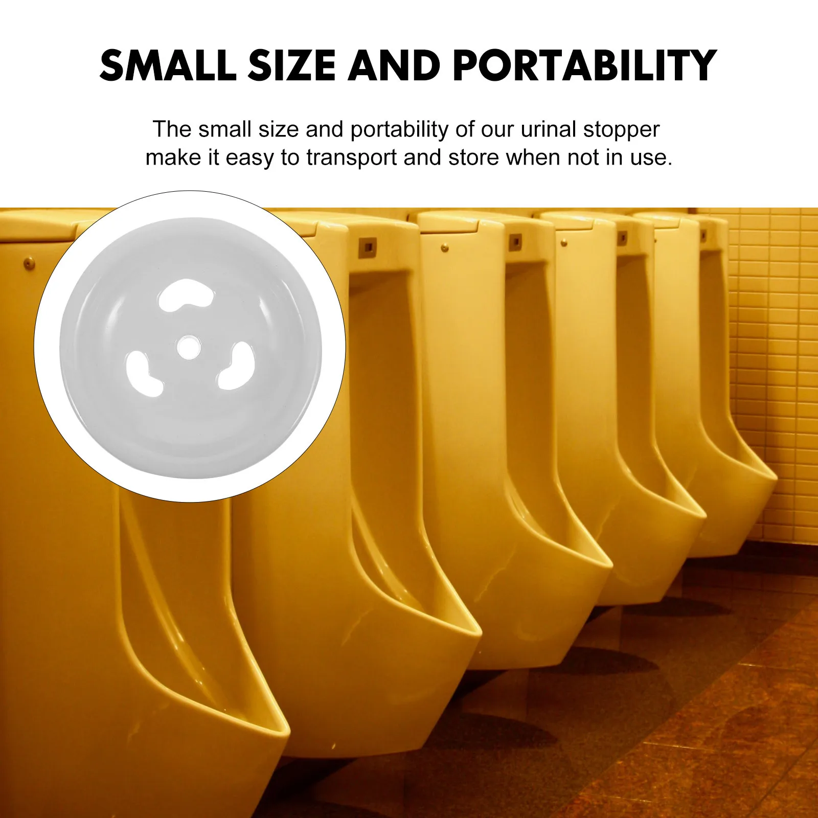 

Сливной фильтр для писсуара в ванной, пробка, портативный фильтр для писсуара, легко транспортировать и хранить, современный вид, сечевой фильтр