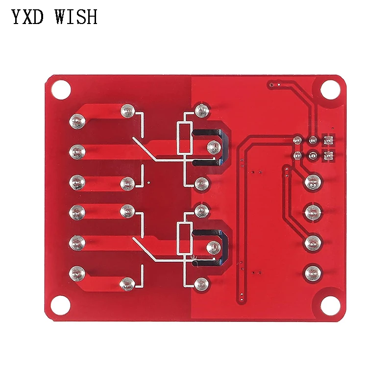 2 channel Relay Module 5V 12V 24V High and Low Level Trigger Relay Control With Optocoupler Two Way Relays DC 5 V 12 V 24 V Volt