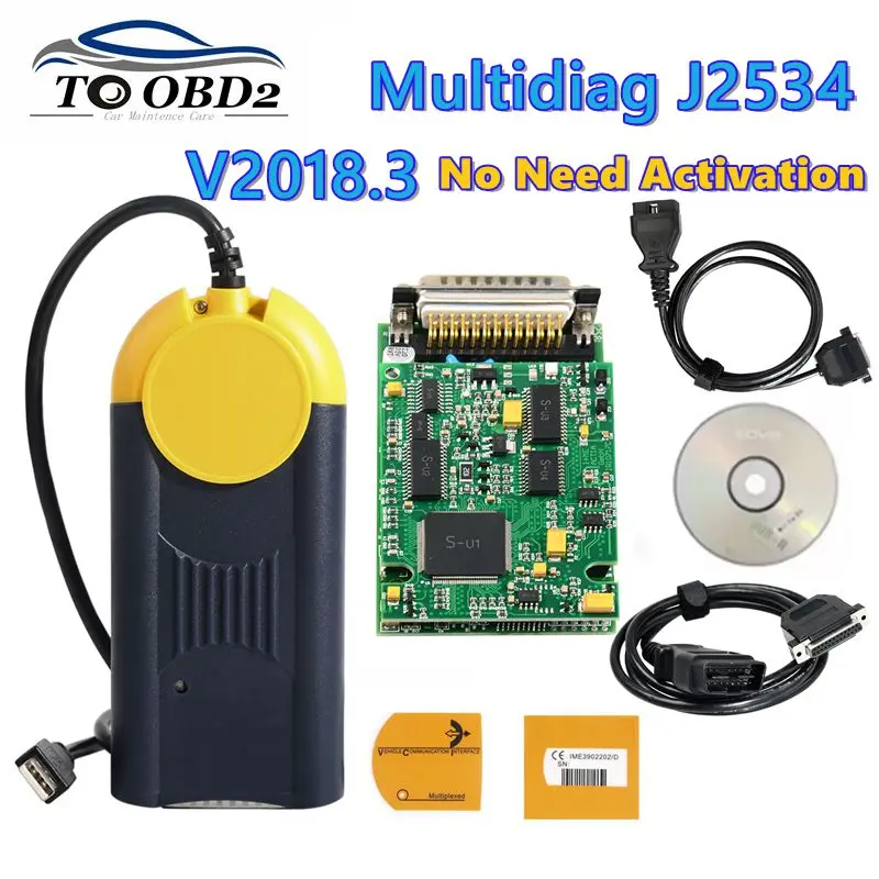 

Высочайшее качество Actia Multi-Diag V2018.3 Интерфейс доступа J2534 Устройство OBD2 Multidiag J2534 Нет необходимости Активация Многоязычный