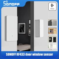 1-10 pieces SONOFF DW2 RF433 Smart Door Window Sensor Must Work With Sonoff RF bridge R2 433mhz Gateway