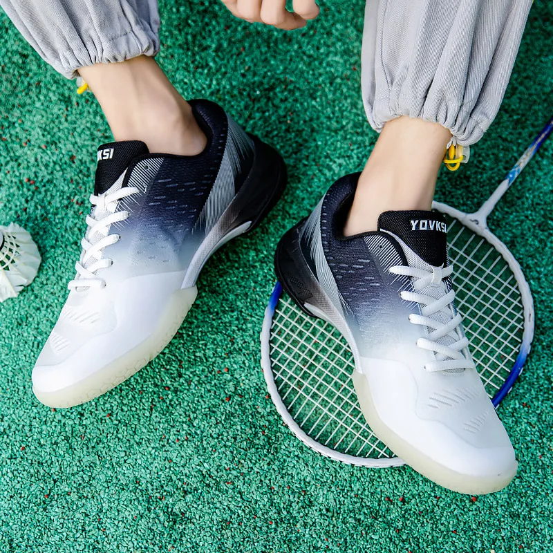 Sapatos de Treinamento Respirável Unisex Profissional, Voleibol, Badminton, Esporte, Homens, Mulheres, Tênis de Mesa Atlético, 186, 2024