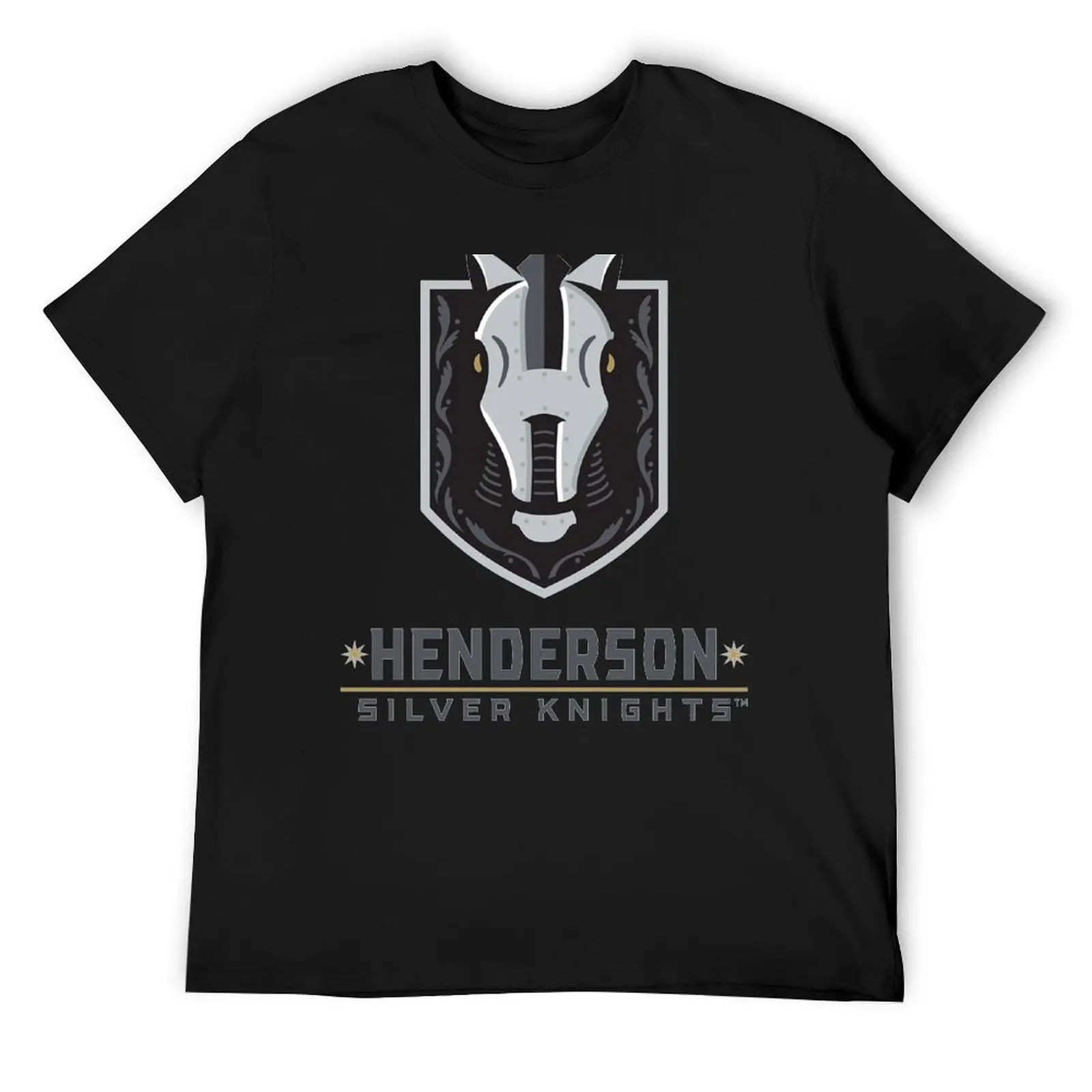 henderson silver knights T-Shirt kawaii clothes plus sizes designer shirts graphic t shirt vintage slim fit t shirts for men