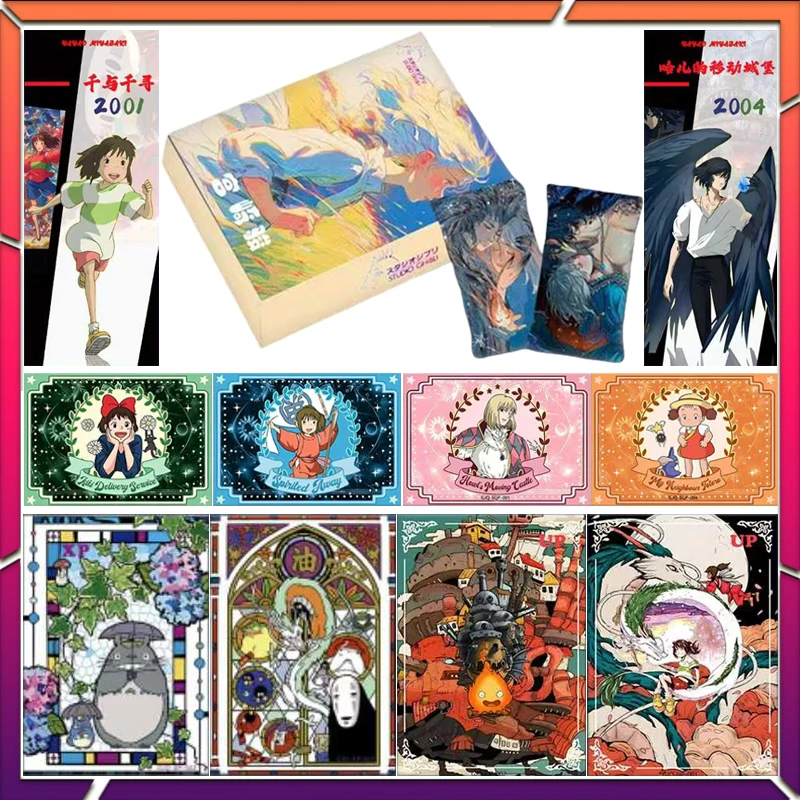 

New Miyazaki Hayao Cards Animal Collection Card Hobbies For Kids Birthday Gifts