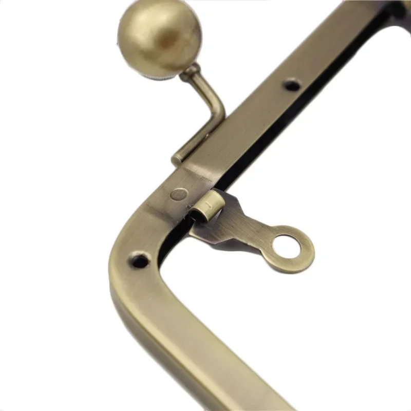 14cm New Screw Purse Frame for Bag Metal Kiss Clasp Lock Handles Women Shoulder Bags Frame Accessories Diy Craft