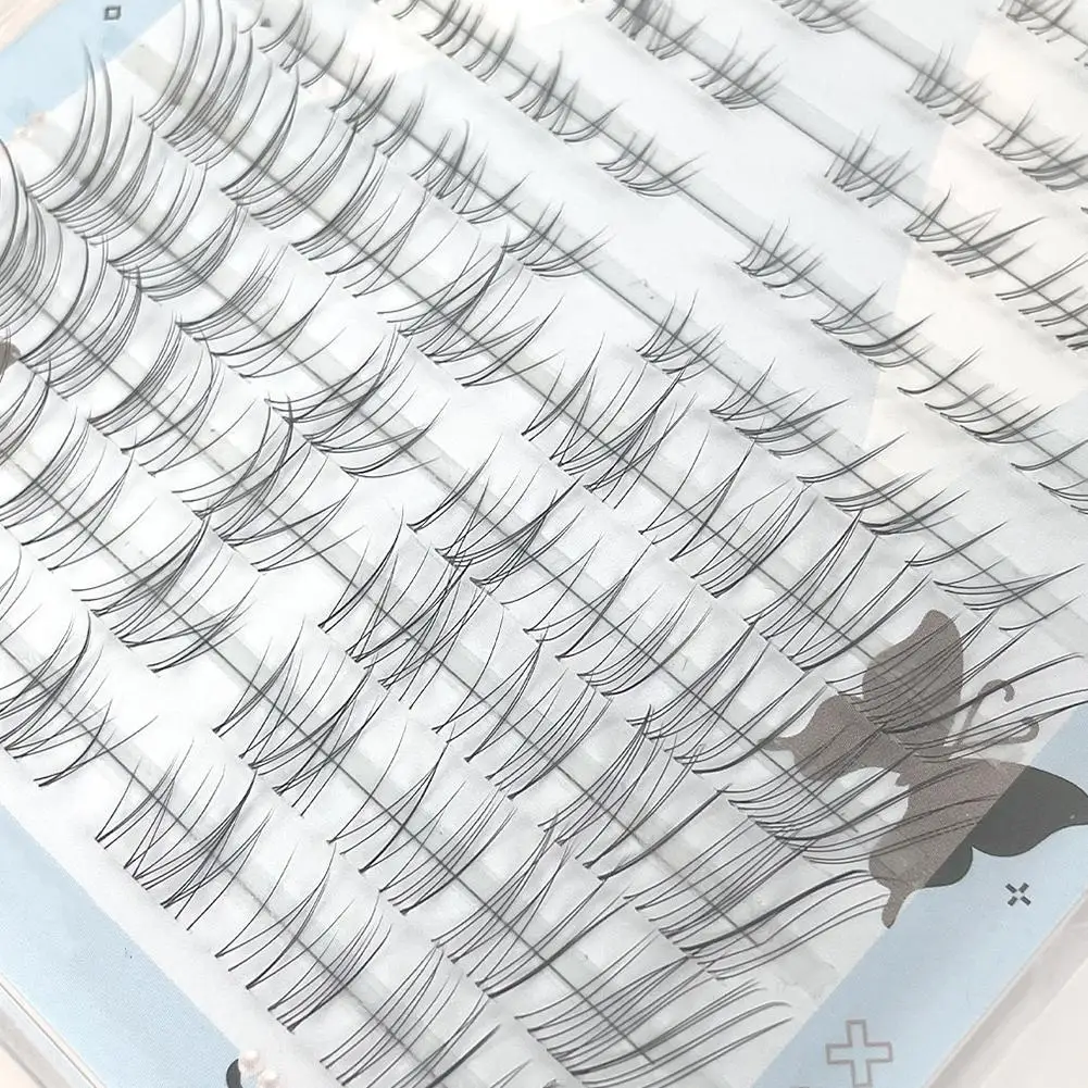 لا حاجة للغراء، رموش صناعية مختلطة، حجم طبيعي فردي، أداة مكياج لتمديد الرموش بنفسك