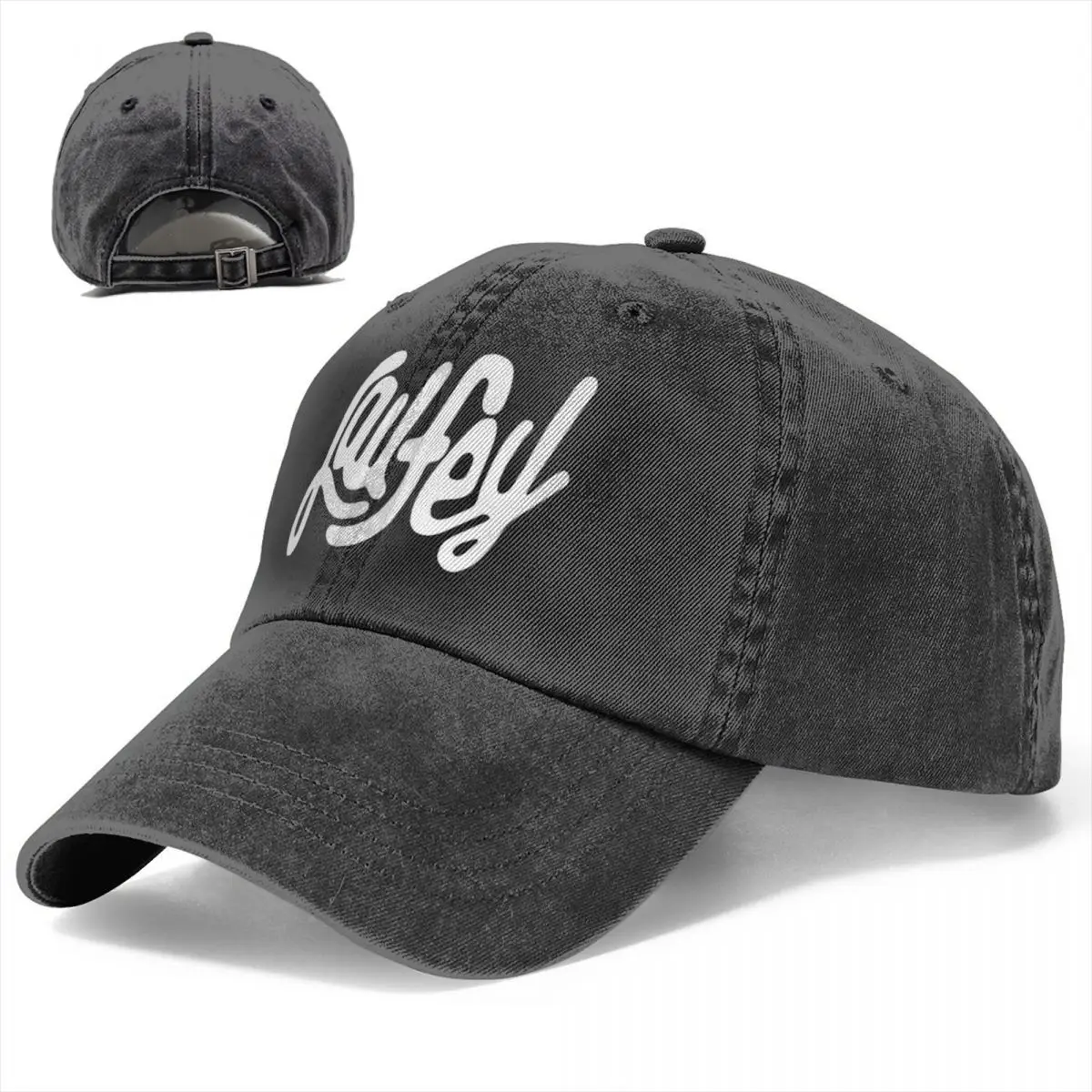 Vintage Laufey LOGO Baseball Caps for Men Women Distressed Cotton Snapback Hat Outdoor Workouts Caps Hat