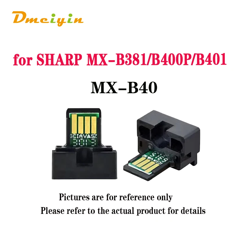 MX-B40 EE. UU./UE/ASIA/TW/JP Versión BK Chip de tóner de color para Sharp MX-B381/B400P/B401