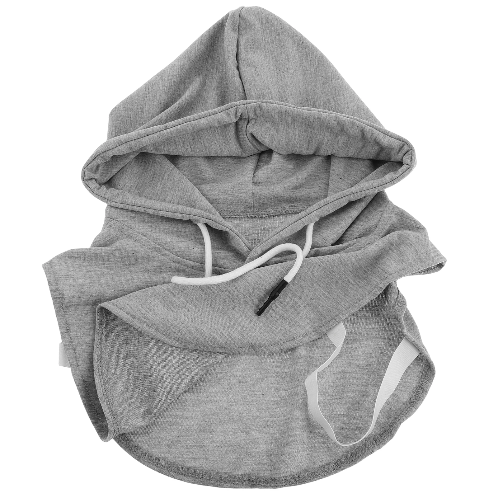 

Jacket with Hat Decorative Pullover Men and Women Has Costume Hoodie Cotton Detachable Blouse Collar
