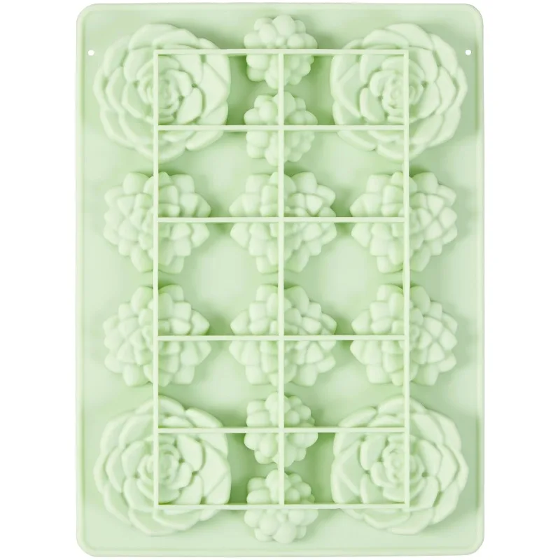 n Silikonowa forma do cukierków na sukulenty, 14 wgłębień
