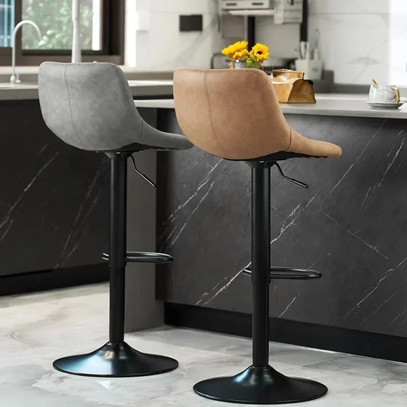 

Living Room Bar Stool Nordic Kitchen Vanity Accent Reception Desks Vanity Makeup Luxury Barstools Modern Sillas Trendy Furniture