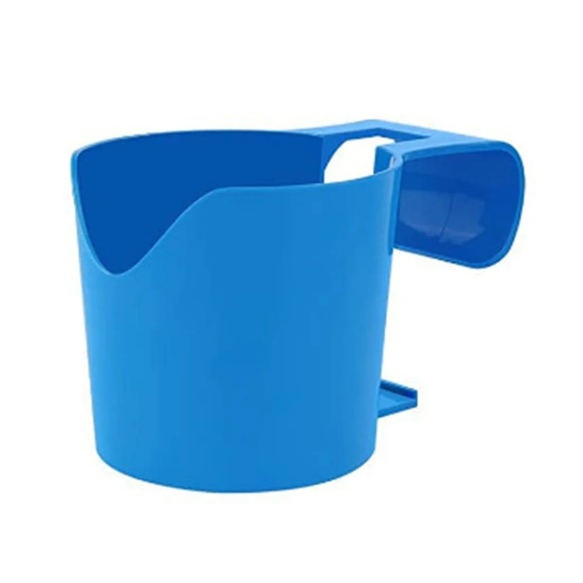 Poolside Storage with Pool Cup Holder, Pool Basket, for Above Ground Pool Accessories, Poolside Bracket for Framed Pools