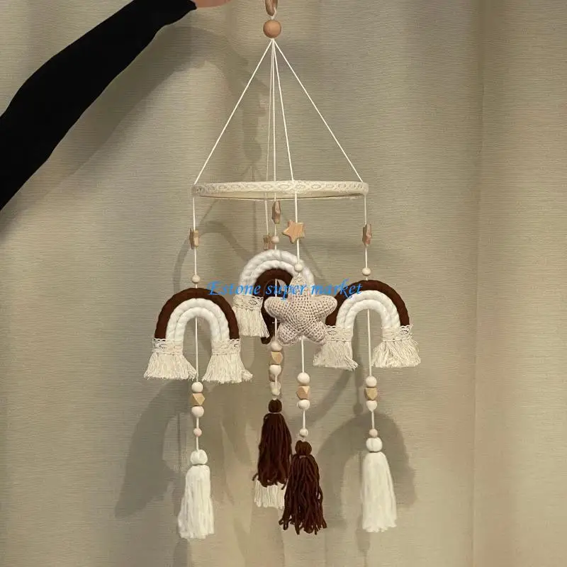 090b ทำด้วยมือตกแต่งตกแต่งตกแต่งแขวนจี้สำหรับห้องนอนเด็กห้องเด็ก