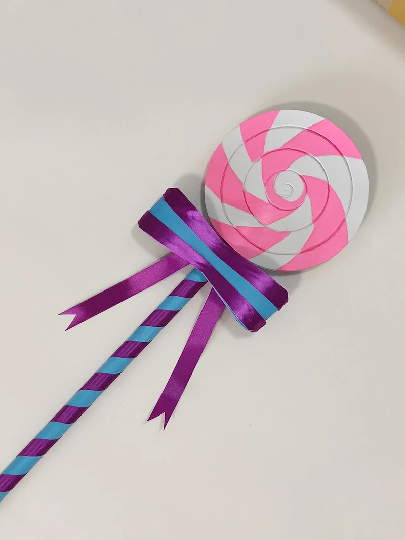 Hot Game Identity V Blind girl Helena Adams Cosplay Prop Lollipop Walking Stick Canes  Cosplay Prop