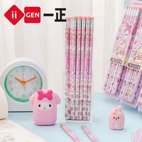 12pcs/set Sanrio Series Melody Triangle Writing Pencil Set Cute Student Pencil Creative Writing Pencil School Student Stationery