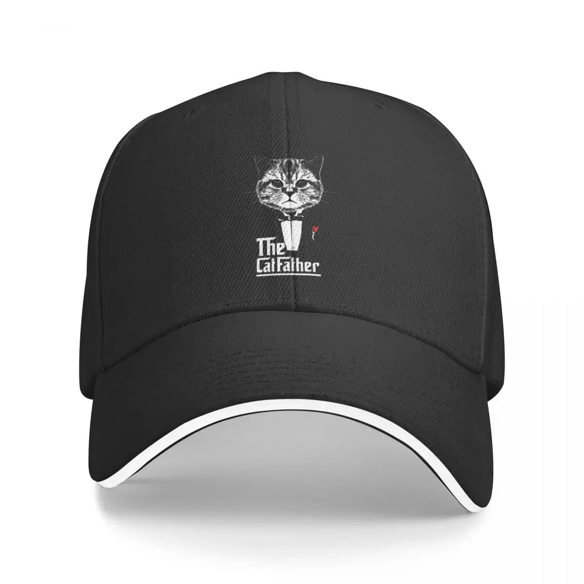 IMPD10011v1 - The Cat Father, Cat wearing a suit, Cute Cat, Business Cat, The CatFather. Baseball Cap Ball Cap Golf Women Men's