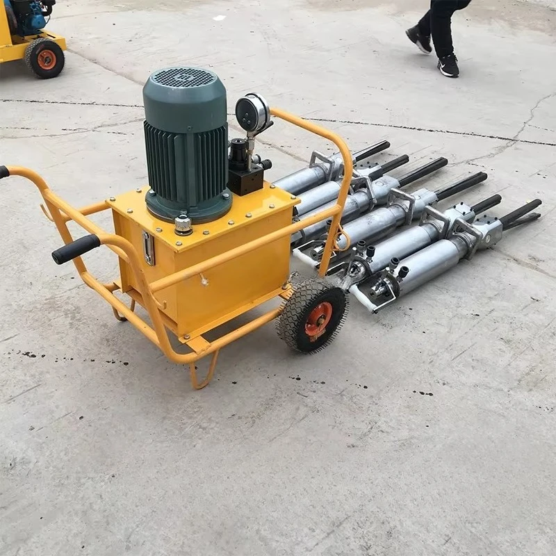Stone Demolition Rock Splitter Static Stone Splitting Quarry Mining Concrete Demolition Construction Hydraulic Rock Splitter