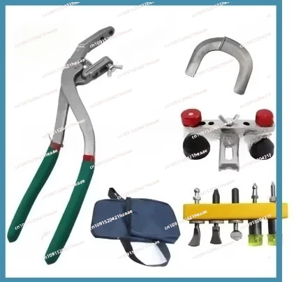 Suitable for Body Dent Edge Crimp Pliers Anti-Slip Grip Portable Metal Crimp Vise Fender Edge Repair Tool Kit
