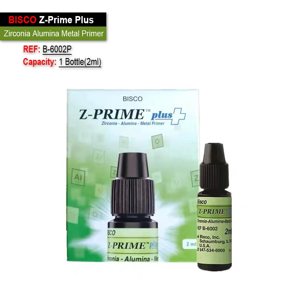 3 Types BISCO Porcelain Treatment Material Z-Prime Plus Zirconia Alumina Metal Primer Ceramic Adhesive Restoration Silane Agent - Detail 1