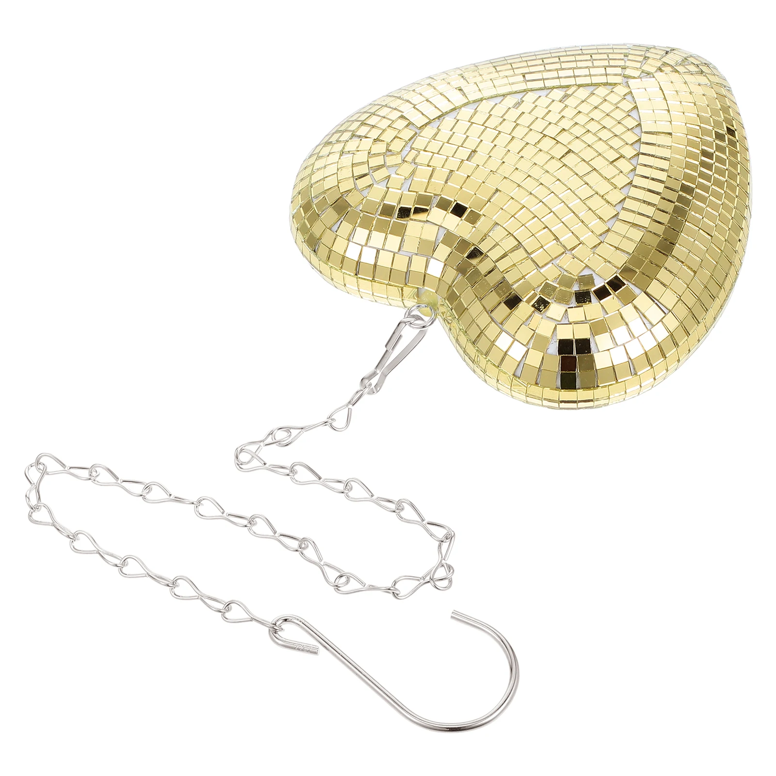 

Heart Disco Balls Hanging Decor Unique Reflective Mirror Ornaments Valentine Day Party Decoration Disco Ball Heart