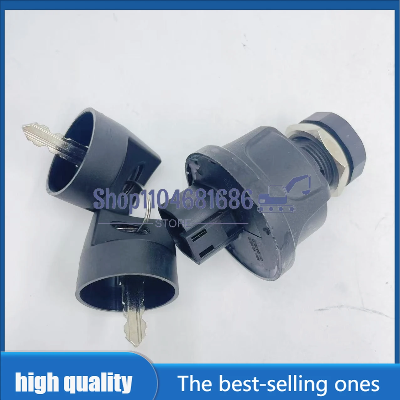 

Excavator Suitable for SANY SY16 26 35 50U Micro Excavation Ignition Switch Key Start Electric Door Lock 95060