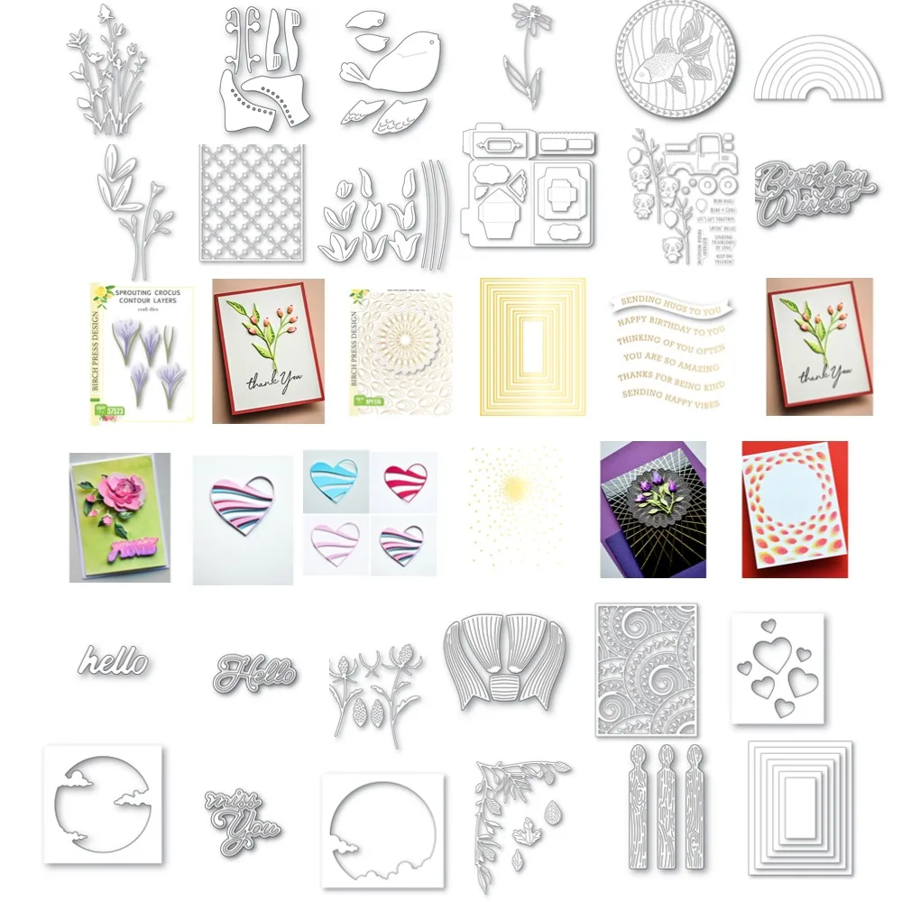 Big sale printing Metal Cutting Frame dies 2024 New Templates DIY Scrapbooking Paper Making Crafts Cuts