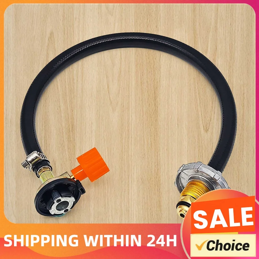 One-Piece Cassette Inflation Calve To Fill Empty Propane Gas Cylinder Adapter Valve Convenient Outdoor Inflation Valves Supplies