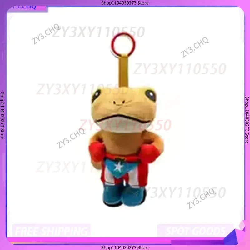 NIEUWE Sapo Concho Bad Bunny Pluche Leuke Concho Kikker Plushie Sleutelhanger Cartoon Tas Decor Gevulde Pop Hanger Speelgoed Fans Kerstcadeau