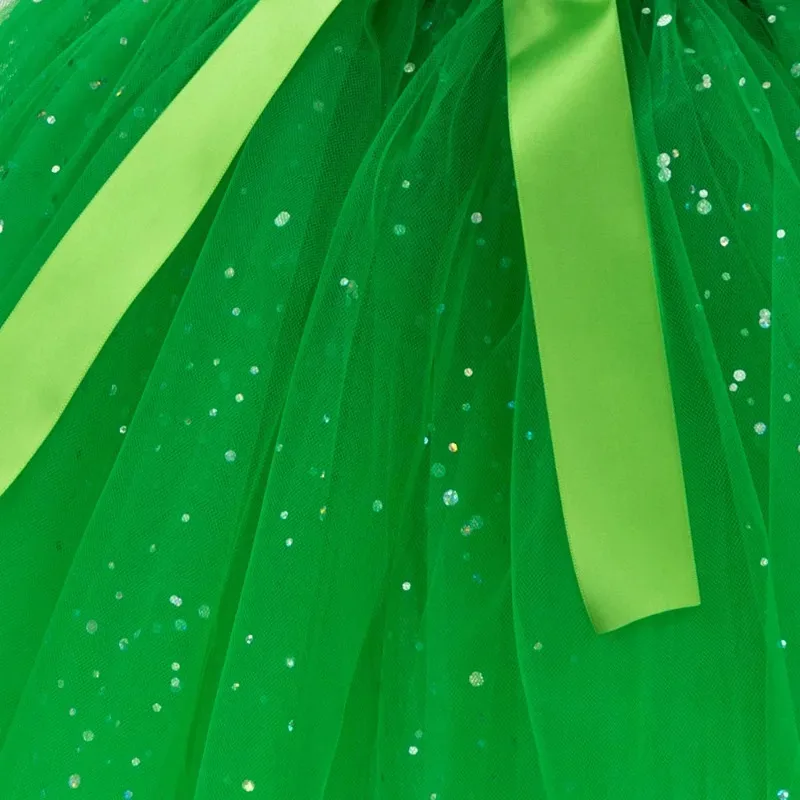 Vestido de hada de mariposa púrpura para niñas, tutús de tul con purpurina para bebé, vestido de flores con ala y lazo para el pelo, disfraz de fiesta para niños, vestidos de lentejuelas