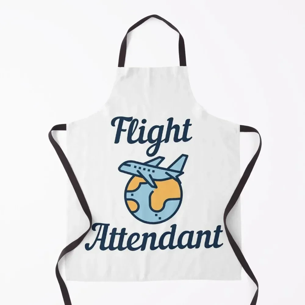 

Flight Attendant (Cabin Crew) Apron Kitchen Front Women Kitchen Customizable Apron