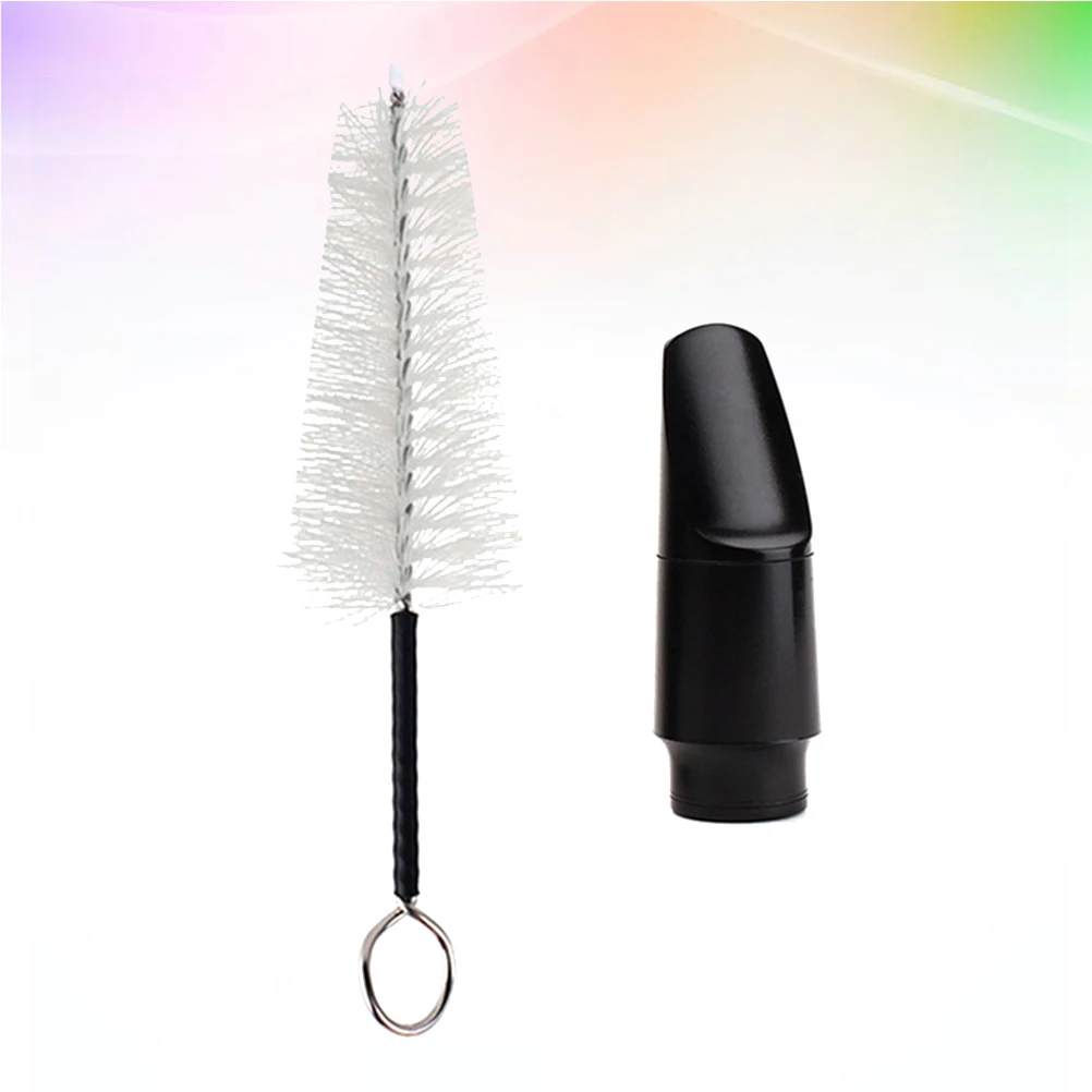 

Cleaner Whistle Brush Set Alto Mouthpiece Saxophone Swab Kit for Music Instrument