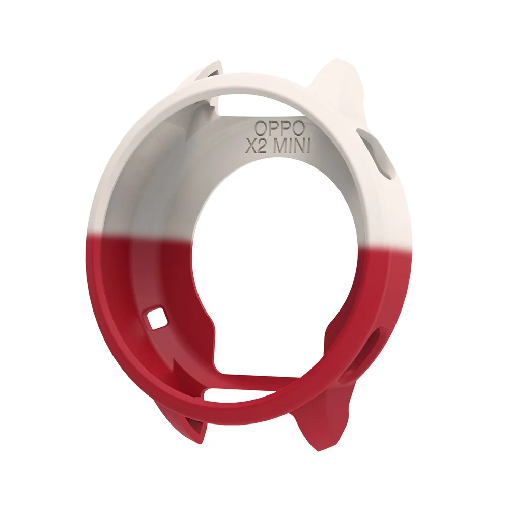 لساعة OPPO Watch X2 Mini حزام المعصم حزام ساعة من السيليكون عالي الجودة وديكور حافظة الساعة لساعة OPPO X2 Mini