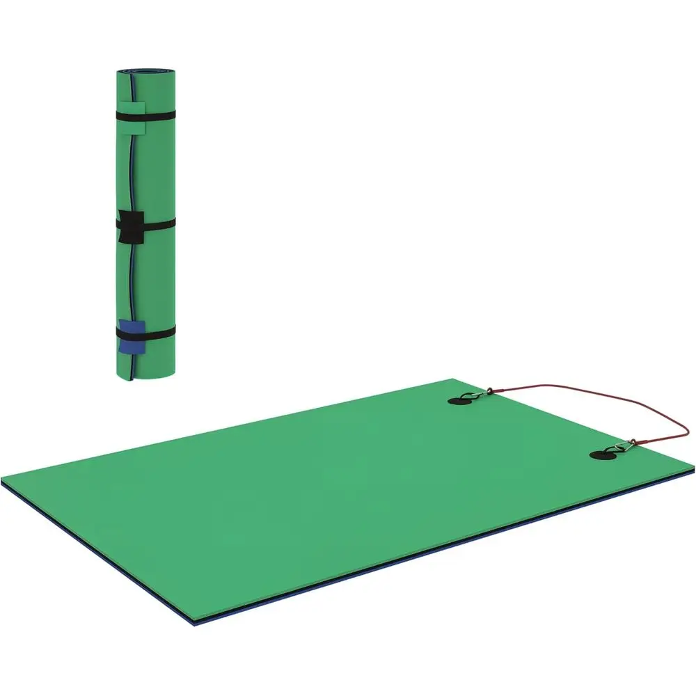 

3-Layer Tear-Resistant Foam Water Mat for 2 Adults, Ideal for Lakes, Pools, Beaches, and Boating