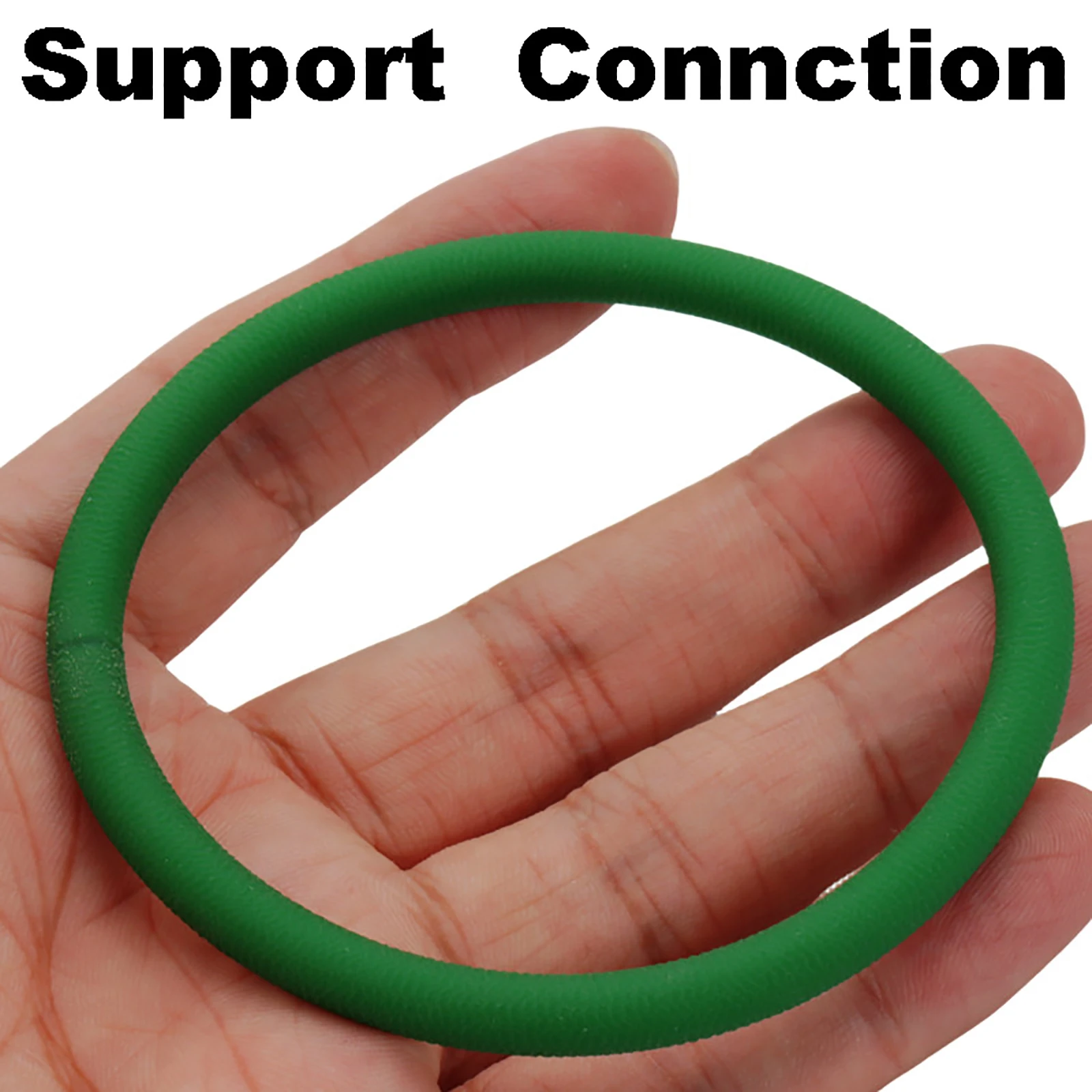 Length 1/5mm Round PU Polyurethane Drive Belting PU Conveyor Belts Strip Dia 1.5-15mm Red/Green