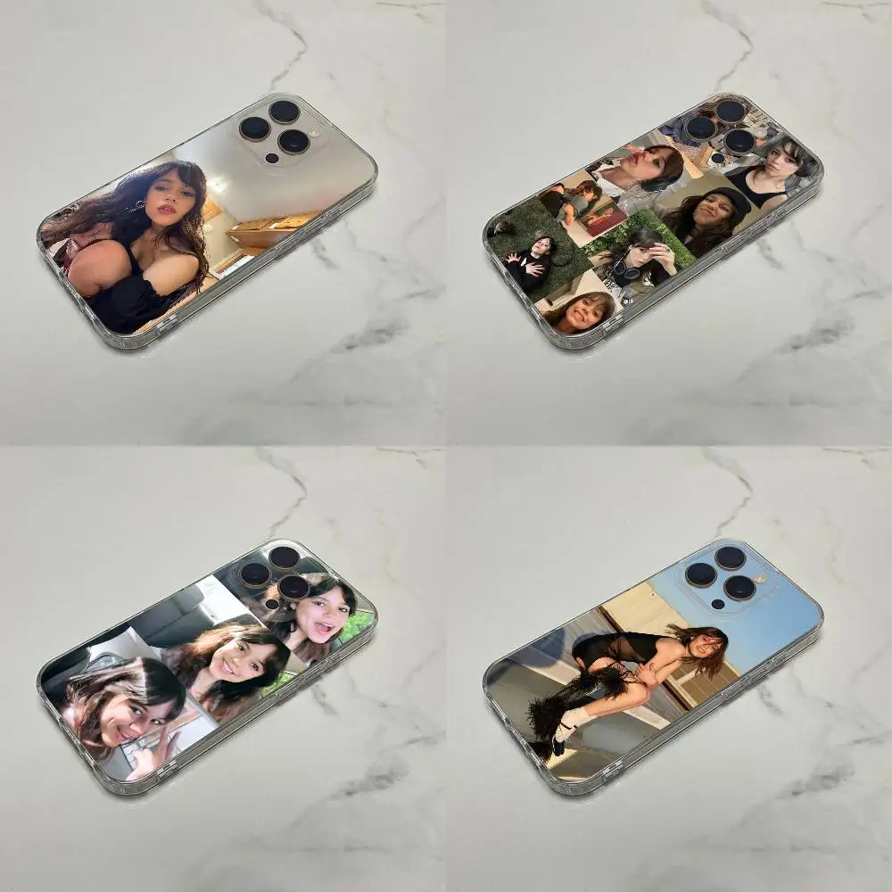 

Cool Girl J-Jenna Ortega Phone Case For iPhone 16,15,14,13,12,11 Plus,Pro,Max,XR,XS,Plus,E,SE4,Mini Transparent Box