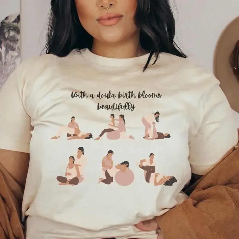 Doula T Shirt Birth Worker Midwife Companion Fertility Abortion Postpartum