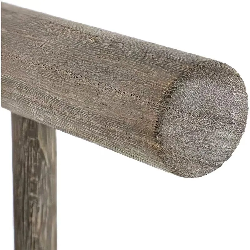 الصلبة الخشب القديم 1/2 طبقة سوار رف مجوهرات تخزين سوار عرض معلق سوار قلادة رف ساعة مجوهرات حامل الرف #6