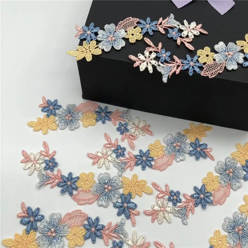 

10 шт./партия, кружевные нашивки для одежды, 4 х11 см