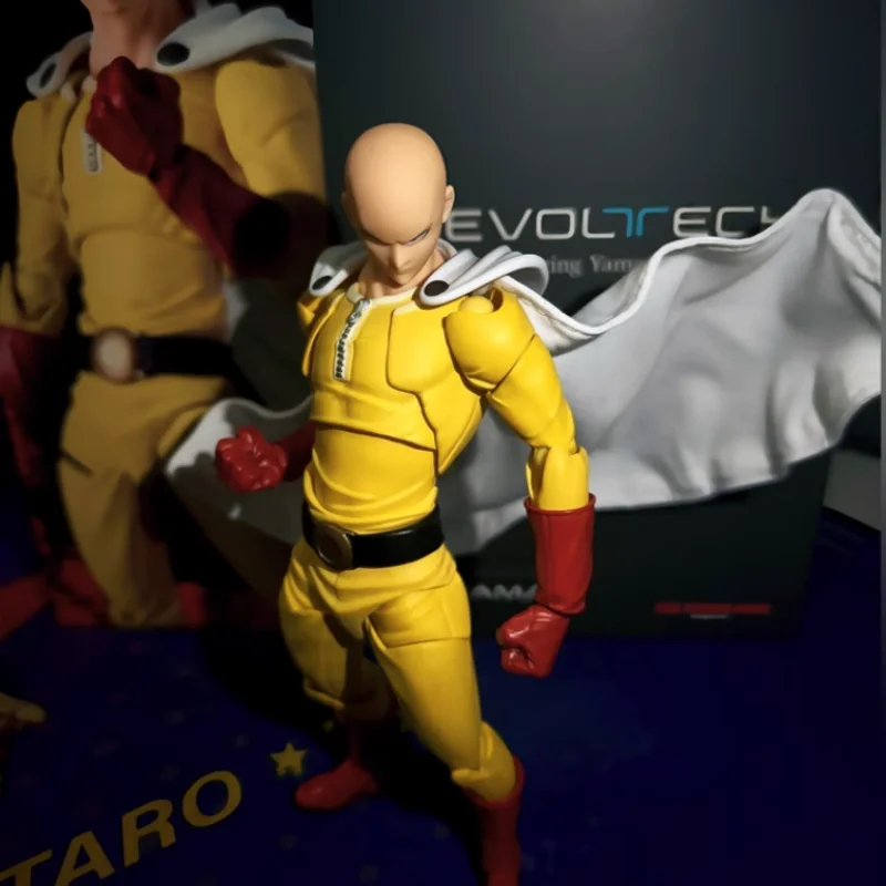 

Original Kaiyodo One Punch Man Saitama Amazing Yamaguchi Revoltech Saitama In Stock Anime Action Collection Figures Model Toys