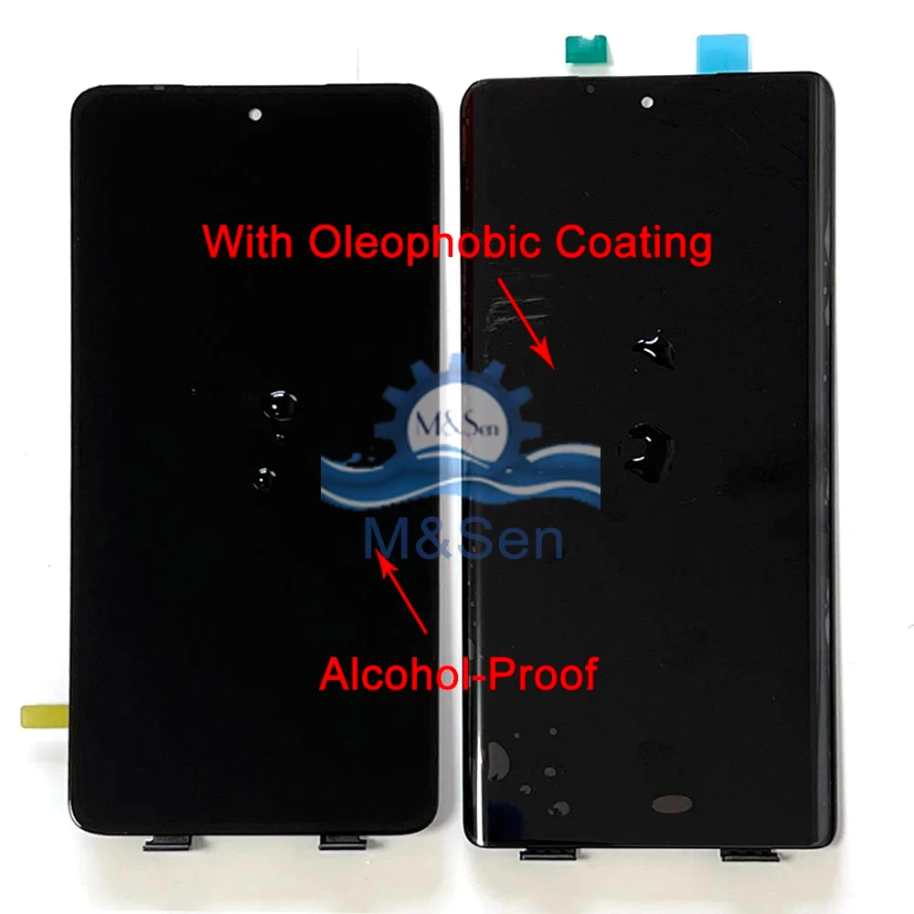 Original Oled For Motorola Edge 30 Fusion/ S30 Pro LCD Screen Display Touch For Edge 30 Ultra Edge 30 NEO/30 Lite X30 Pro Frame