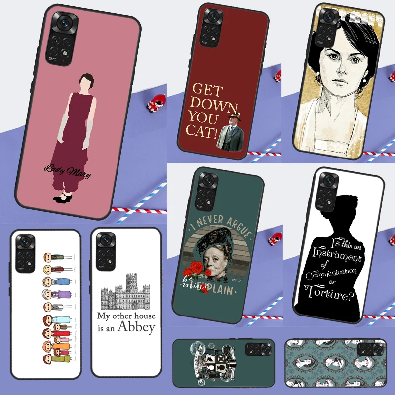 Downton Abbey TV Series Case For Xiaomi Redmi Note 12 11 10 8 9 Pro 9S 10S 11S 12S Redmi 12C 10C 9C 10A Back Cover