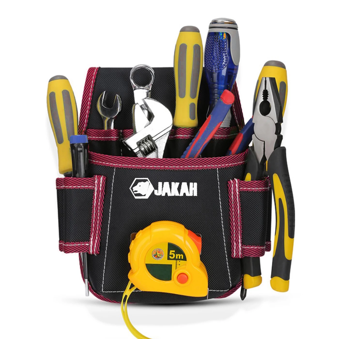 Tool Bag Multi-functional Waist Pocket Tool Belt Pouch Bag Screwdriver Hardware Tool Bag Maintenance Bag