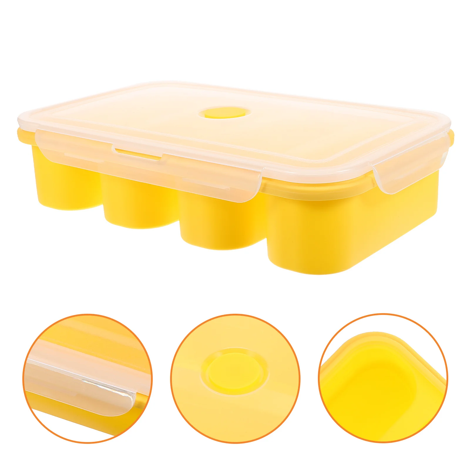 

Ball Mold Large Capacity Silicone Ice Tray Quick Release Ice Cube Mold For Drinks Wine Party Household Use