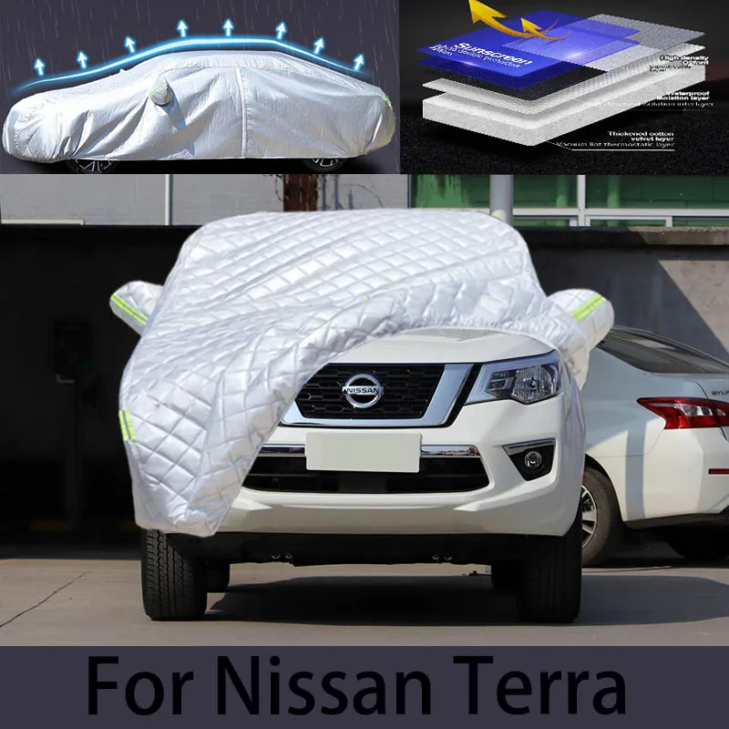 For Nissan Terra  Hail prevention cover auto rain protection, scratch protection, paint peeling protection, car clothing