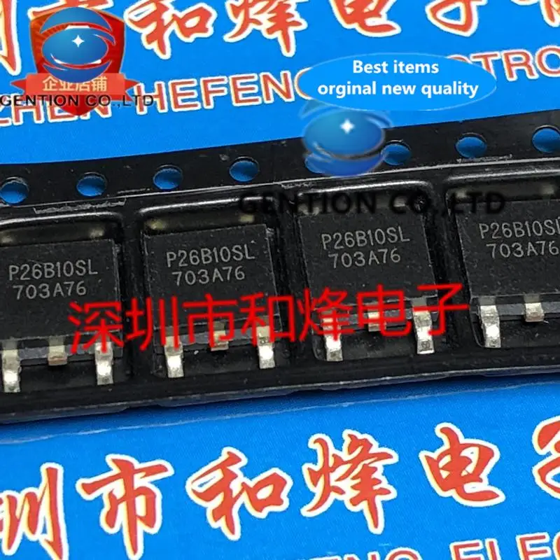 

10PCS P26B10SL FET N channel TO-252 100V 26A in stock 100% new and original