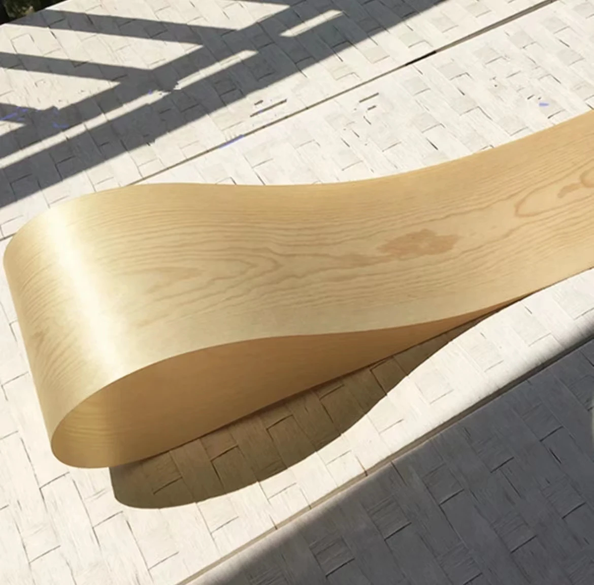 Natural Wood Veneers Flooring DIY Furniture Raw Material Chair Cabinet Doors Outer Skin Size 250x17cm