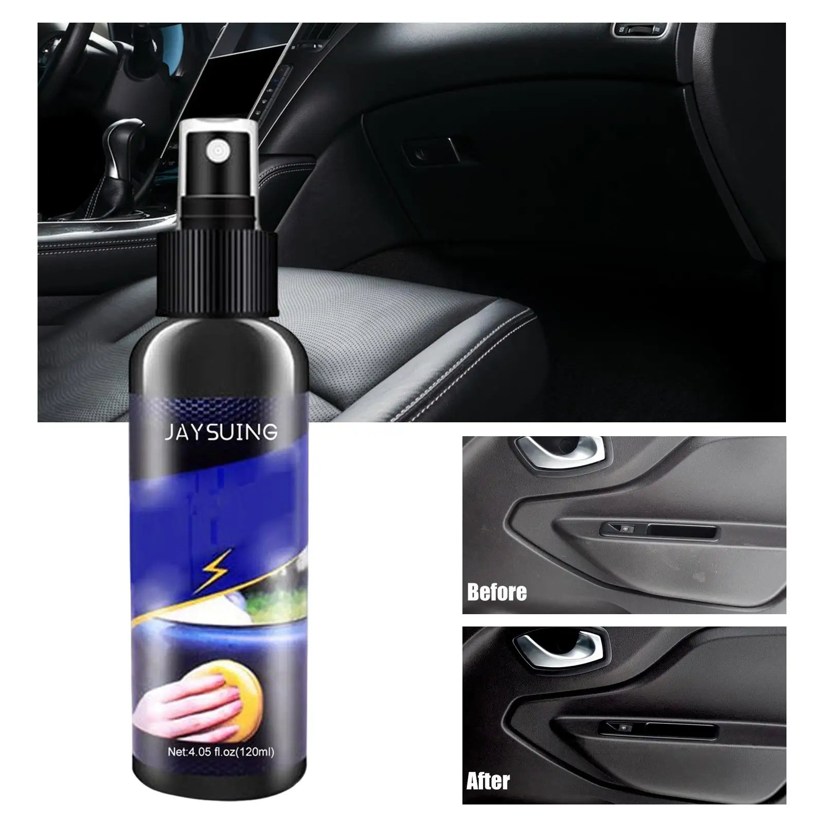 Car trims Restorer Cleaning Sealant Interior Cleaner Spray for Appliances Home