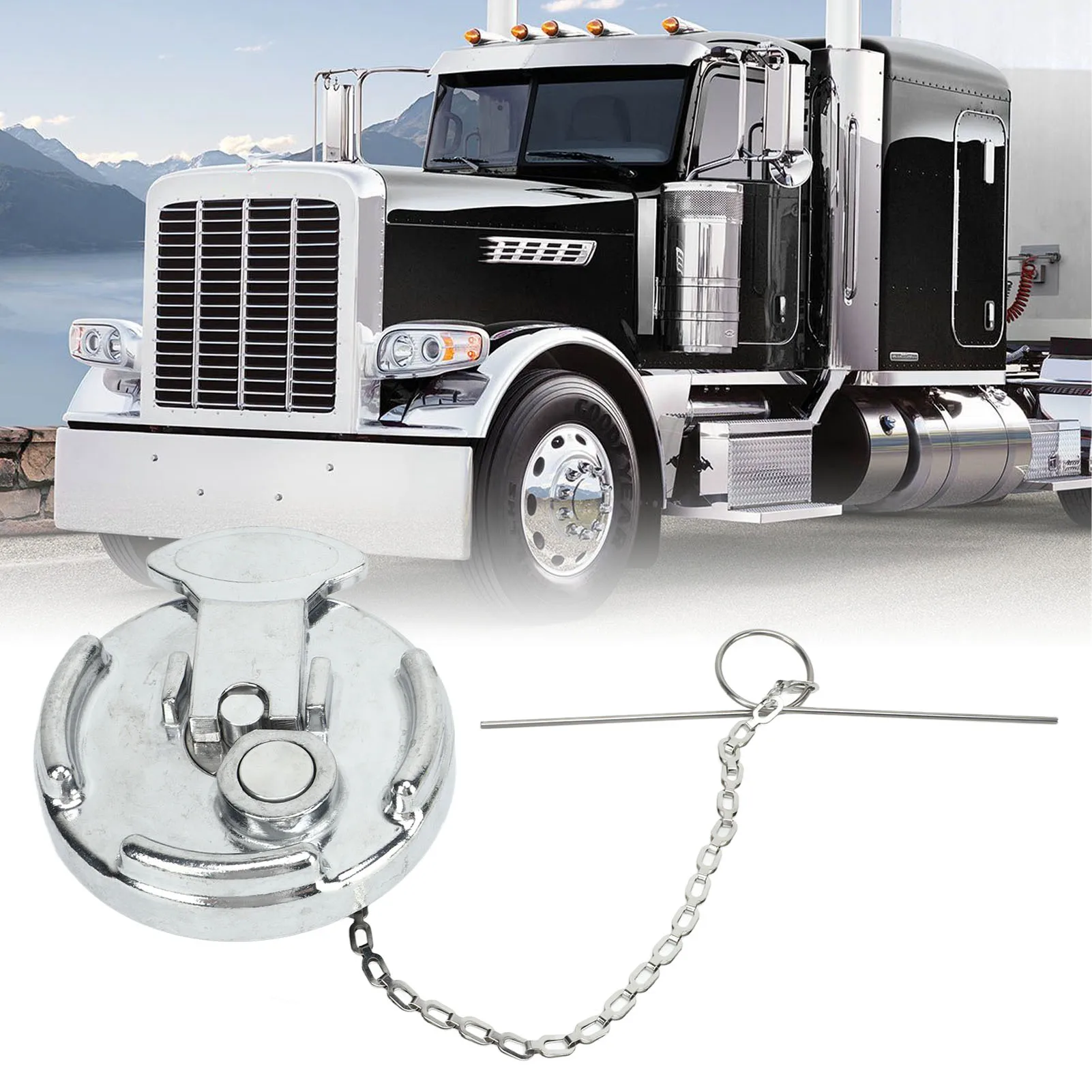 

5721015 Fuel Locking Lever Fuel 600212 Aluminium Alloy Fuel Locking Replacement for Peterbilt 379 389 579