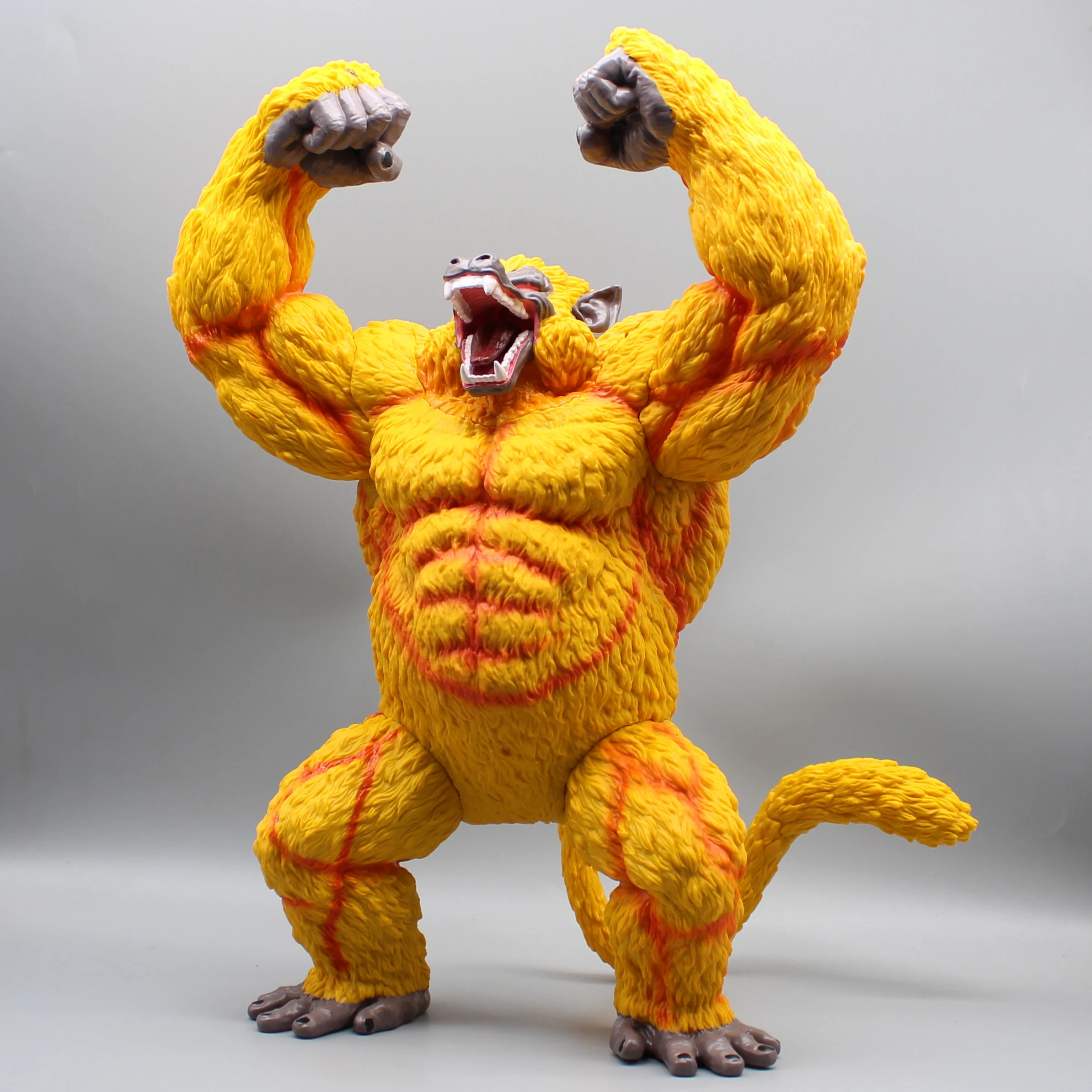 40cm Dragon Ball Z Golden Ape Gorilla Vegeta Goku Cartoon Anime Action Figures Statue Model Collect Ornament Toy Holiday Gift